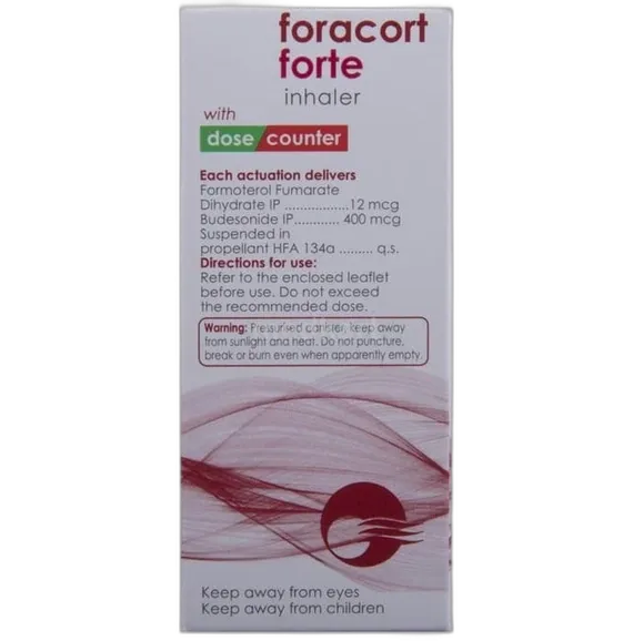 foracort forte inhaler 120 md